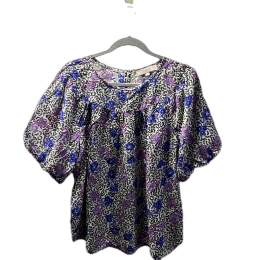 LOFT|Floral Blouse|Size Large